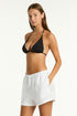 Sea Level Tidal Linen Boxer Short